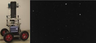 This shows the DZT-1 prototype and observation image. Credit: ©Science China Press