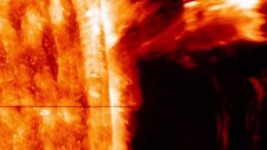la-sci-sn-iris-observes-its-first-coronal-mass-ejection-20140530