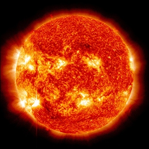 By filtering light from the sun, CQT researchers have made a strong detection of a quantum effect known as 'photon bunching' in its light. This is a hallmark of the sun radiating like a black body. (Credit: NASA/SDO)