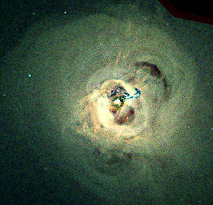 The Perseus galaxy cluster.