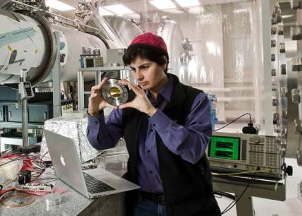 Nergis Mavalvala (pictured) aims to detect elusive gravitational waves. (Credit: Len Rubenstein)