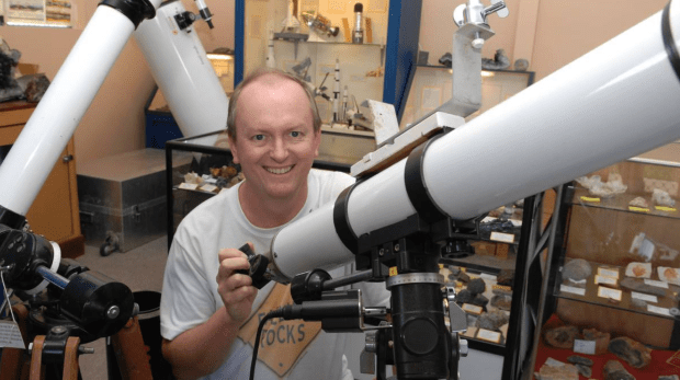 Bathurst Observatory Research Facility manager Ray Pickard said work will begin on the Bathurst Asteroid Research Telescope next week. (Credit: ZENIO LAPKA)