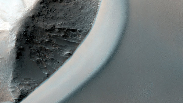 Photo of the Mars surface, Made with HiRise Camera. (Credit: NASA JPL/University of Arizona)