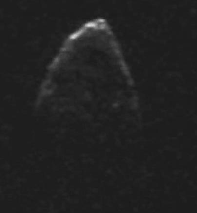 Asteroid 1950 DA. “Following the February 2013 asteroid impact in Chelyabinsk, Russia, there is renewed interest in figuring out how to deal with the potential hazard of an asteroid impact,” said Rozitis. “Understanding what holds these asteroids together can inform strategies to guard against future impacts.” (Credit: NASA)