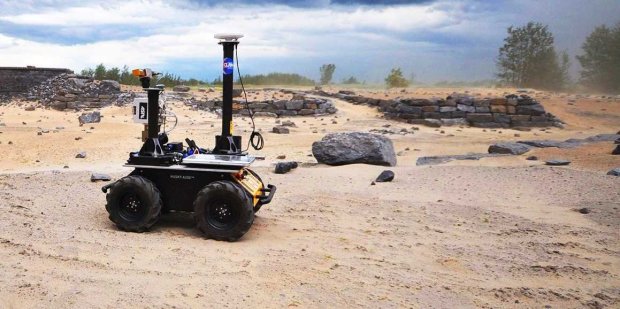 Clearpath Robotics "Husky," an autonomous vehicle. (Credit: Clearpath Robotics)