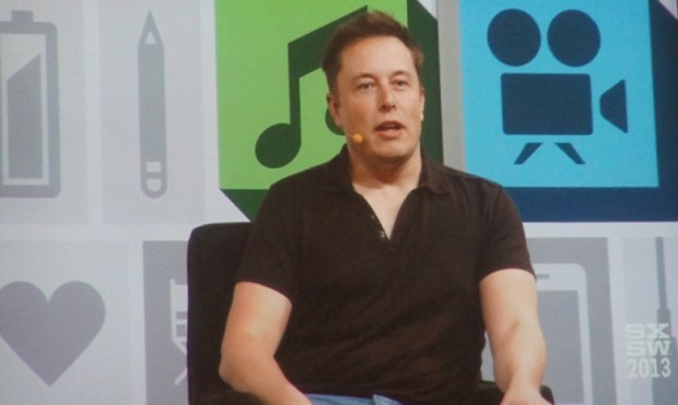 Above: Tesla CEO Elon Musk. (Credit: SXSW Livestream)