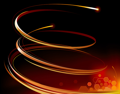 Beam out: elongated "Landau" states - Instead of rotating uniformly at a particular frequency, an international team of researchers has found that electrons in a magnetic field are capable of rotating at three different frequencies, depending on their quantum properties. 