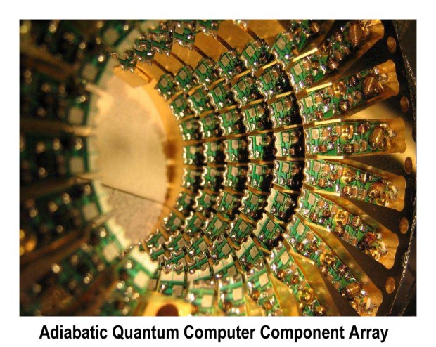 Quantum computing Adiabatic quantum computer component array: methodology is certainly going to be a gigantic leap for next gen development.