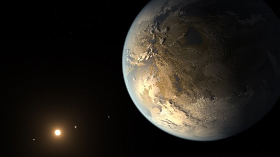 Scientists of the early 20th century argued that tidal forces had caused the sun to spit out the planets when a rogue star passed too close. It was a kind of drive-by shooting theory of planetary formation known as the "Planetesimal Hypothesis." (Credit: NASA, M. Strauss)