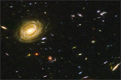 Researchers from Three Perimeter Institute have a new idea, and have claimed that what is perceived as the big bang, could be the three-dimensional 'mirage' of a collapsing star in a universe profoundly different than our own. (Credit: NASA, ANI)
