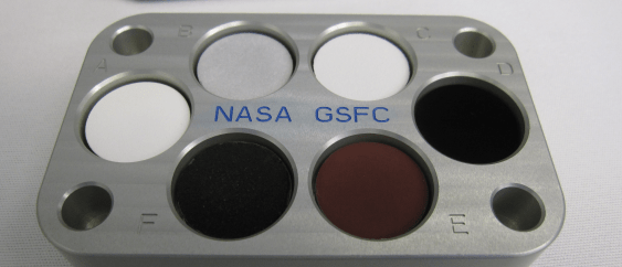 On July 29th, the the Automated Transfer Vehicle launched carrying samples of the stuff to the ISS, where it docked on August 12th. There, astronauts will conduct tests on the paint, which absorbs 99.5 percent of visible light (and 99.8 percent of longer wavelength light). (Credit: NASA, Campbell-Dollaghan)