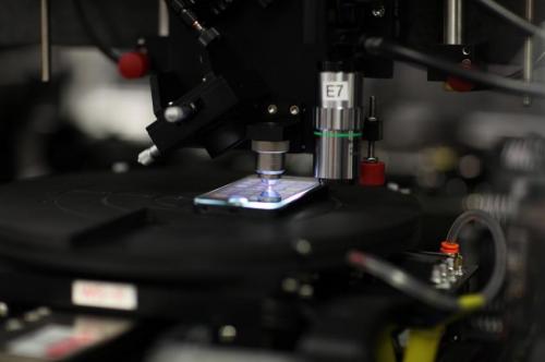 his revolutionary work could open up new real estate in the phone by embedding the glass with layer upon layer of sensors, including ones that could take your temperature, assess your blood sugar levels if you're diabetic or even analyze DNA.