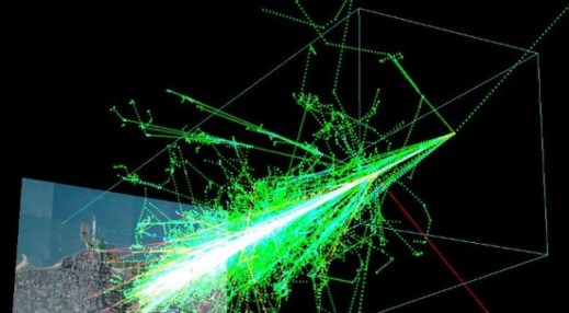 The new plan, proposed by researchers at the University of Southampton in England, is to eavesdrop on the faint nanosecond radio signals sent our way when cosmic rays hit edges of the Moon at a near-tangent. (Credit J. Hewitt, astrobiology.aob.rs)